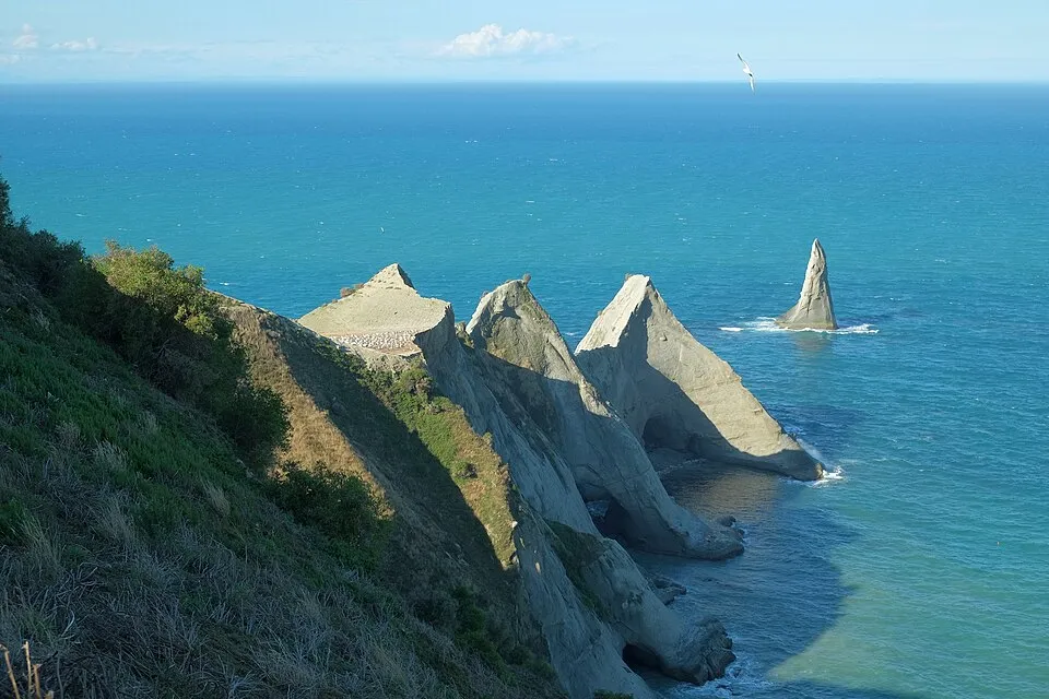 Cape Kidnappers headland, New Zealand