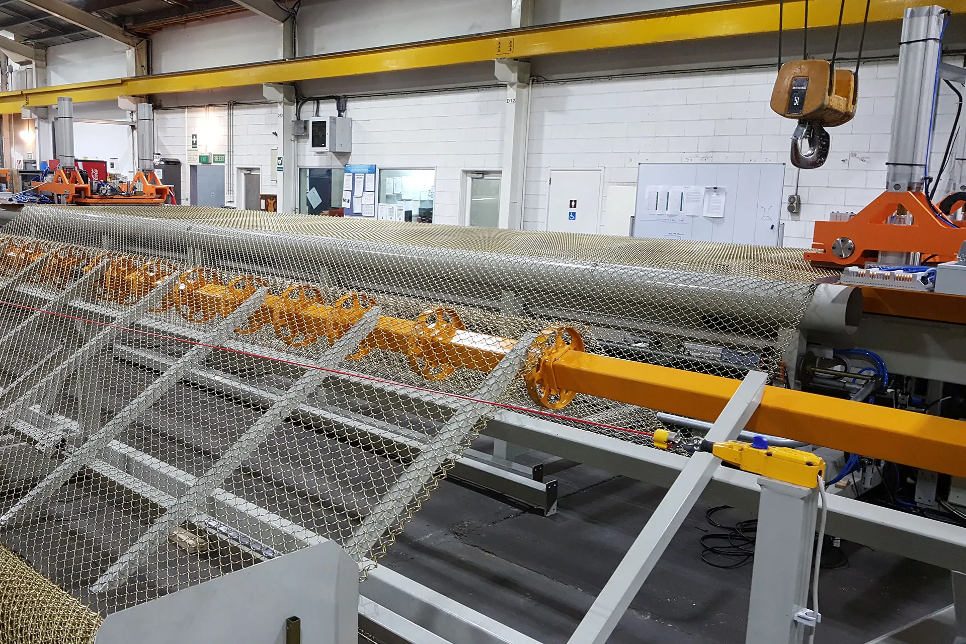 UMC Mesh Lokk Double Knuckle fence machine