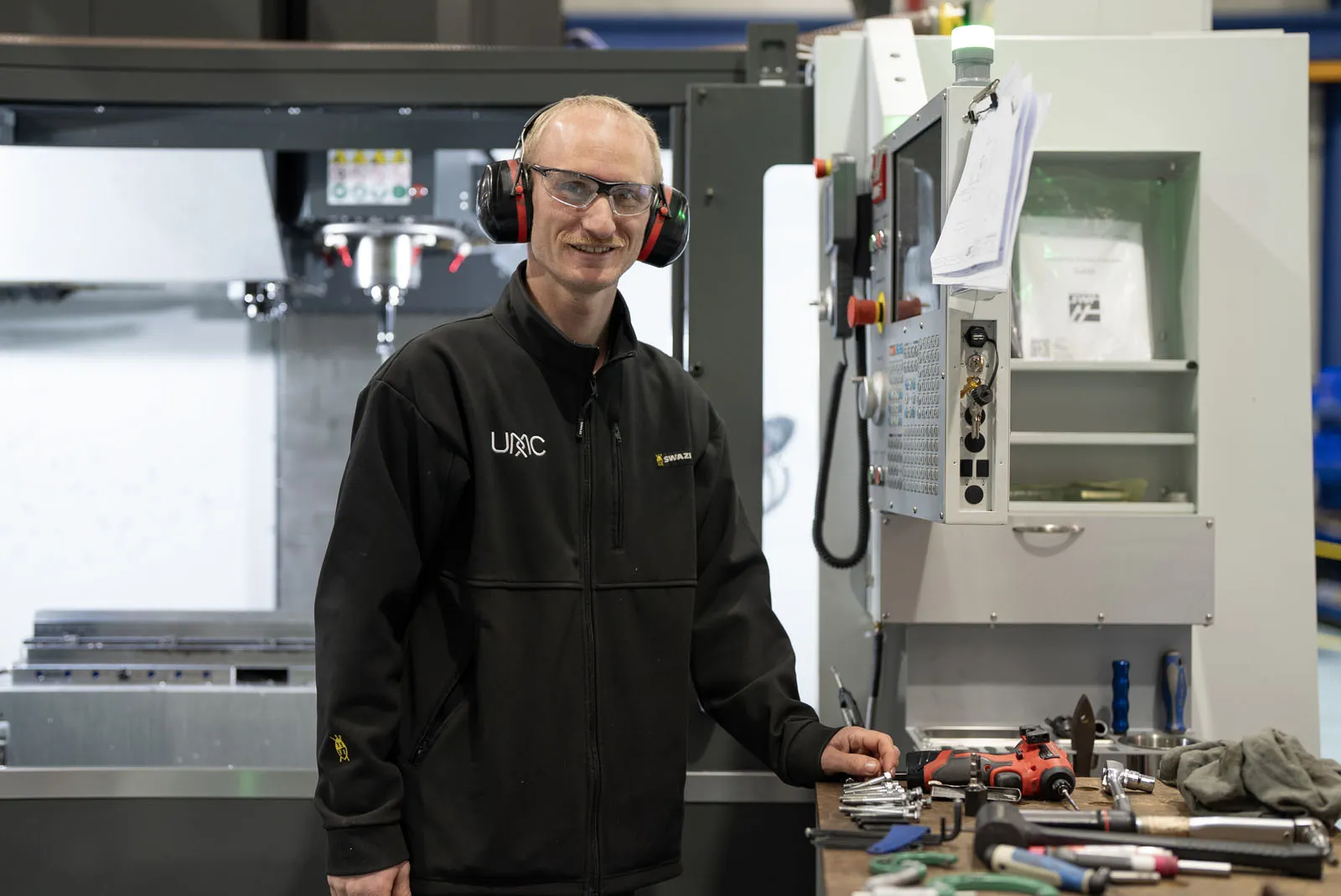 UMC Innovation team in the facility